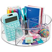 Los mejores  - mDesign Portalápices con diferentes secciones – El ideal organizador de escritorio para lapicero- bolígrafo- notas…